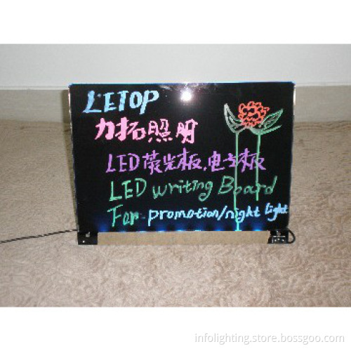 High bright RGB Non frame Led writing board,led bill board